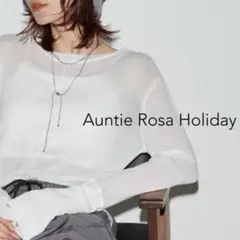 Auntie Rosa HolidayパワーメッシュシアーロンTEE