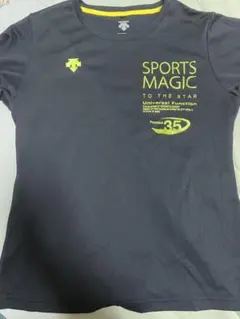 DESCENTE バレーボール　半袖Tシャツ Sサイズ