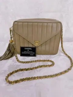 CHANEL ヴィンテージ マドモアゼル フリンジ チェーンバッグ