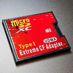 microSDXC UDMA Extreme CFアダプター