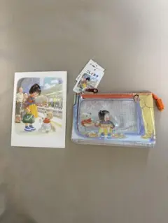 こんとあき　ミニ3ポケットポーチ