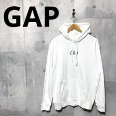 GAP ギャップ メンズ スモールロゴプルオーバースウェットパーカー Mのサムネイル