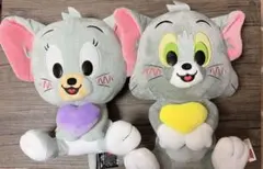 トムとジェリーぬいぐるみ　トム　タフィー　まとめ売り 約30cm
