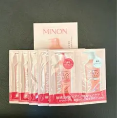 ミノン 薬用ヘアシャンプー・コンディショナーサンプル　5セットのサムネイル
