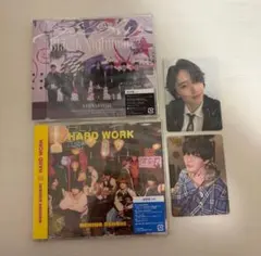 なにわ男子 HARDWORK 通常盤 トレカ