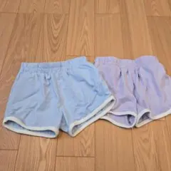 ベビー ショートパンツ 2枚セット