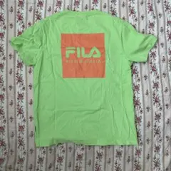 FILA Tシャツ ライトグリーン バックロゴのサムネイル