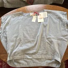 m様専用　IKORRE ブルーグレー半袖トップス