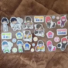 ブルーロック 漫画特典 制服ステッカー 潔世一 蜂楽廻 千切豹馬 バラ売り可