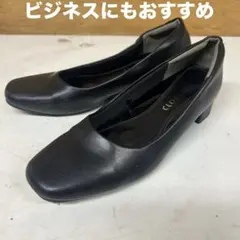 CLOSSHI ブラック パンプス 23.0cmEEE (エ91H)のサムネイル
