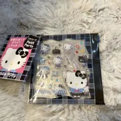 プチパーツ　ハローキティ　制服キティ１枚