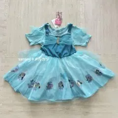 リトシー　ディズニープリンセス　ジャスミン　ドレスワンピース　90