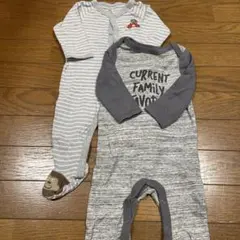 ロンパース 2点セット 60cm-70cm 双子