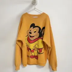 HANES ヘインズ スウェット トレーナー マイティマウス USA製 アメコミ