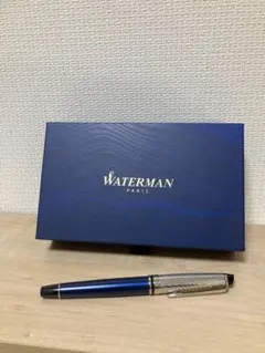 WATERMAN ウォーターマン万年筆 エキスパートDX メタリックブルー 新品のサムネイル
