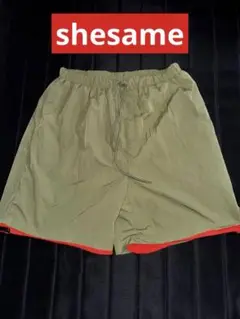 シーセム ナイロンハーフパンツ