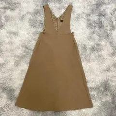 『BIRTHDAY BASH』ジャンパースカート　ロングワンピース　Aライン　F