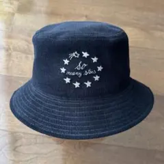 美品CA4LA✖️Andy Warhol 星刺繍 黒ハット