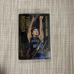 西田優大 シーホース三河 Bリーグ トレーディングカード