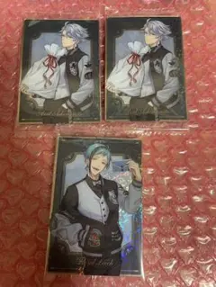 ツイステ　アズール　フロイド　ツインウエハース　ユニオンバースデー　カード