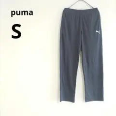 海外古着 PUMA プーマ グレー ジャージ パンツ S メッシュ 七分丈