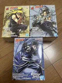 NARUTO バイブレーションスターズ　サスケ　デイダラ　オビト　フィギュア