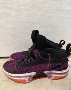 Nike Air Jordan 36 PF ブラック/パープル/オレンジ28cm
