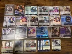 ワンピースカード　リーパラ付き　黒ティーチ　デッキ