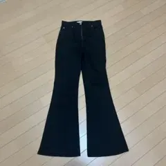 MOUSSY HW Rebirth FLARE ブラック フレア ストレッチ