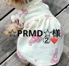 ハンドメイド犬服　☆PRMD☆様専用