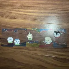 ちいかわ クリアカード 5枚セットのサムネイル