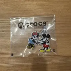 新品未使用クロックス ミッキーミニー ジビッツ チャーム crocs ディズニー