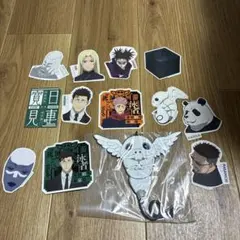 す*し様 呪術廻戦 一番くじ　日車セット　コガネラバーチャーム　ステッカー 12