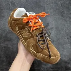 Miu Miu × New Balance 530 SL スニーカー Brown