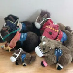 競馬　アイドルホース　ラッキーライラック ぬいぐるみセット　タグつき 新品 JRA 中央競馬 アイドルホース ぬいぐるみ ラッキーライラック