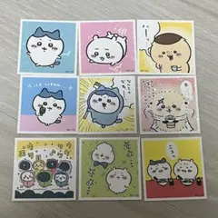 ちいかわ ハチワレ 栗まんじゅう ラッコ シールコレクション ステッカー