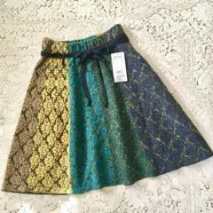 再値下　新品5.7万　トリコシックTRICOTCHIC 洗練♪ニットスカートのサムネイル