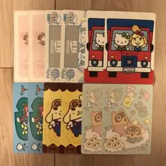 amiiboカード　サンリオコラボシール　6種セット