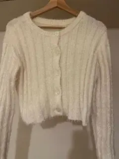 ROPE'PICNIC ニットカーディガン　38 美品　白
