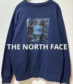 THE NORTH FACE ノースフェイス 両面ブランドロゴ　スウェット