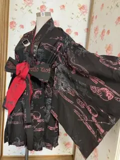 h.naoto　anarchy　スカート　パンク　レイヤード　メッシュ　ベルト h.NAOTO(エイチ.ナオト) の古着 ゴス美品！ (Page 1)