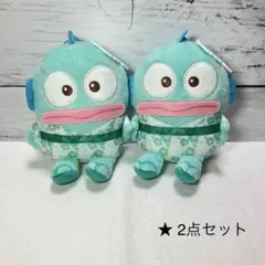ハンギョドン☘️ハイビスカス浴衣ちょいデカマスコット　キャラクターグッズのサムネイル