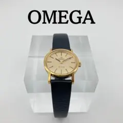 稼働 OMEGA DE VILLE 腕時計 手巻き 機械式 レディース レザー NEW】 【OMEGA（オメガ）レディス 手巻き機械式 ［ DE VILLE
