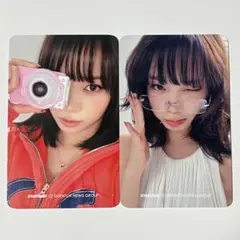 LE SSERAFIM DICON ポップアップ トレカ チェウォン 2種