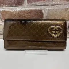 GUCCI グッチ ラブリーハートグッチシマ 長財布のサムネイル