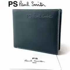 新品★ポールスミス★PS Paul Smithポップカラー二つ折り財布★グリーンのサムネイル