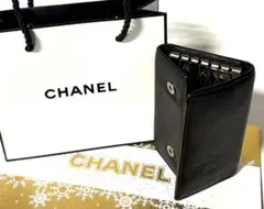 ことぶき！美品 ☆ CHANEL シャネル ☆カメリア キーケース 6連 ことぶき様専用！美品 ☆ CHANEL シャネル ☆カメリア キーケース 6連