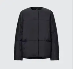 ノーカラーダウンジャケット ダウンジャケット