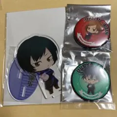 桃源暗鬼 くじ引き堂 B賞 ちびキャラアクリルスタンド 缶バッジ 淀川
