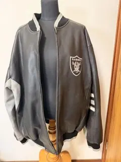 NFL RAIDERS/レイダース Chalkline製スタジャン Mサイズ - メルカリ